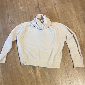 Classiques Entier Elegant Cream Cowl Neck Sweater large